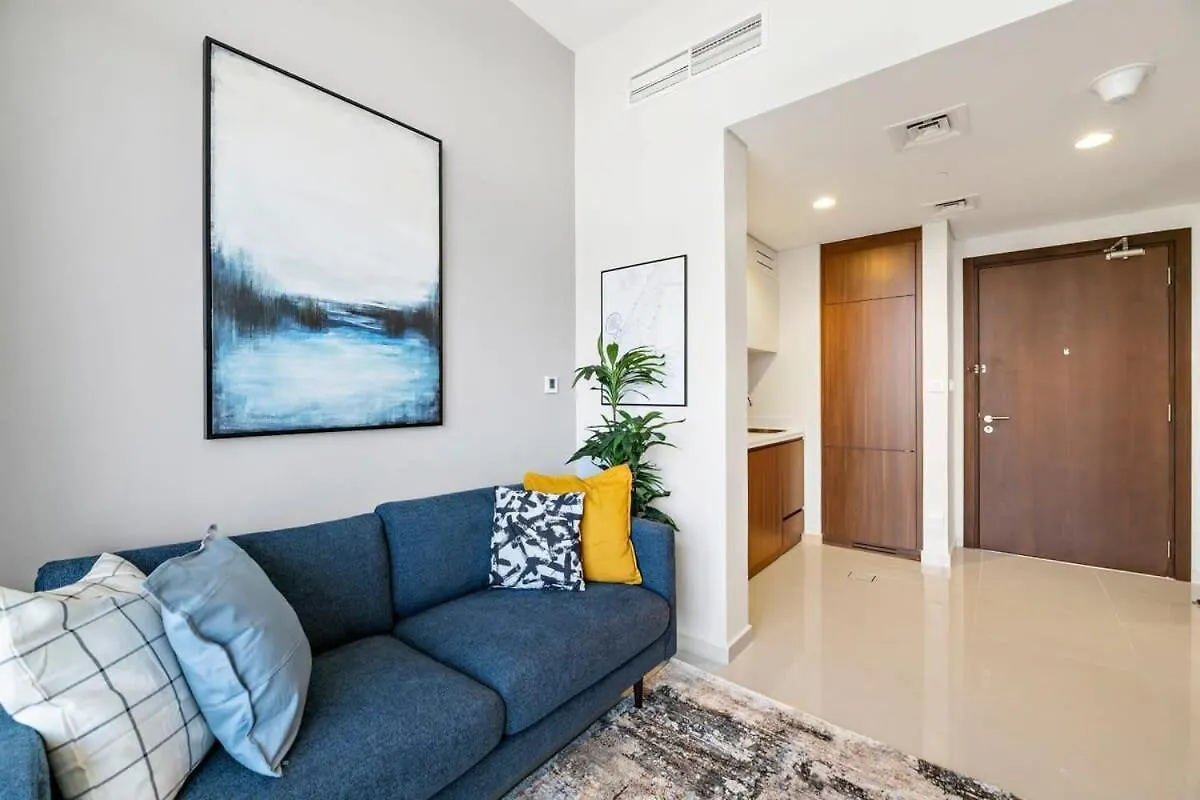 Silkhaus Burj Khalifa View Cozy Studio With Bedroom Dubaj 0*,