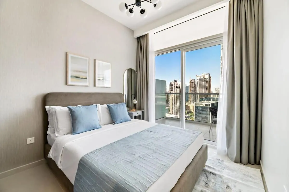 Silkhaus Burj Khalifa View Cozy Studio With Bedroom Dubai United Arab Emirates