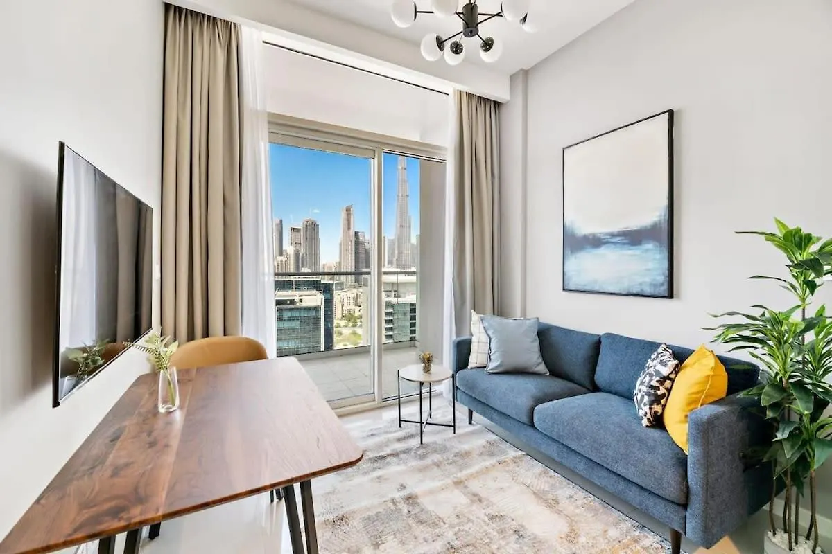 Silkhaus Burj Khalifa View Cozy Studio With Bedroom Dubai 0*,  United Arab Emirates