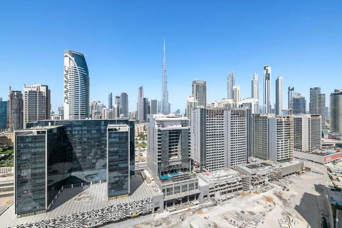 Apartment Silkhaus Burj Khalifa View Cozy Studio With Bedroom Dubai United Arab Emirates