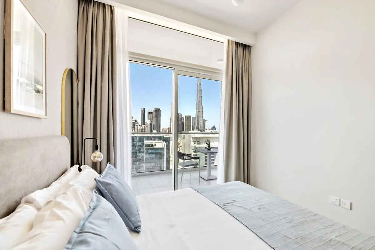Silkhaus Burj Khalifa View Cozy Studio With Bedroom Dubai Apartment